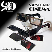 occhiali polarizzati lineari cinema 3d cartoncino S3D-001 cinema LP scenes stampa personalizzabile
